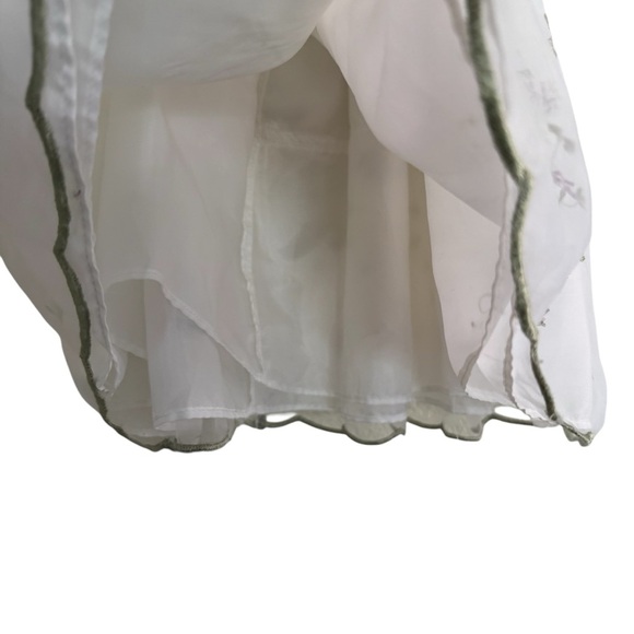 Perfectly Dressed Baby Girl Dress 18M Floral Embroidered Sleeveless - Picture 3 of 6